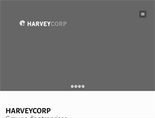 Tablet Screenshot of harveycorp.com